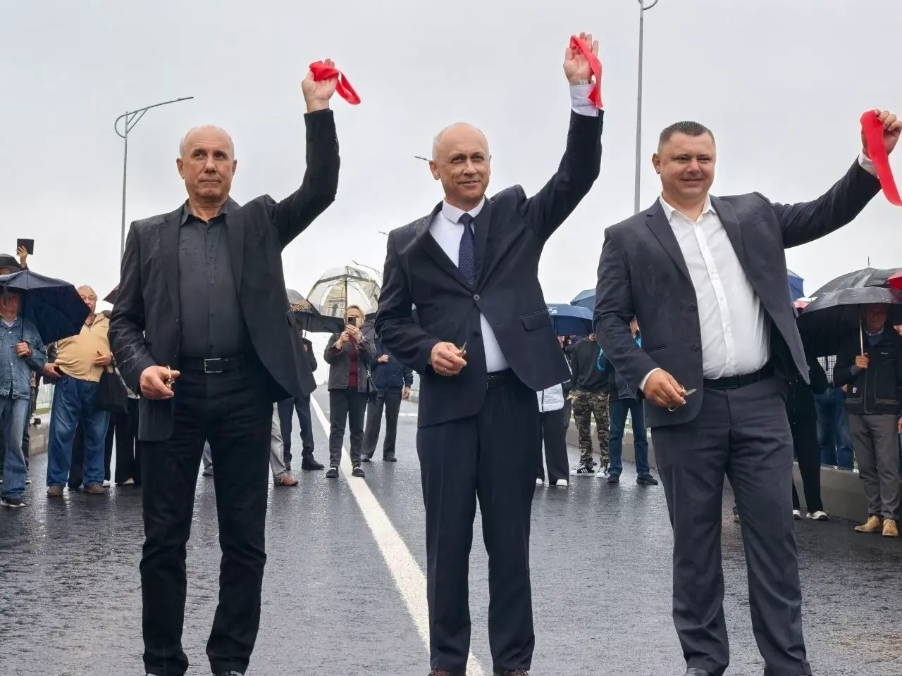 В Кобрине открыли движение по «старому» мосту
