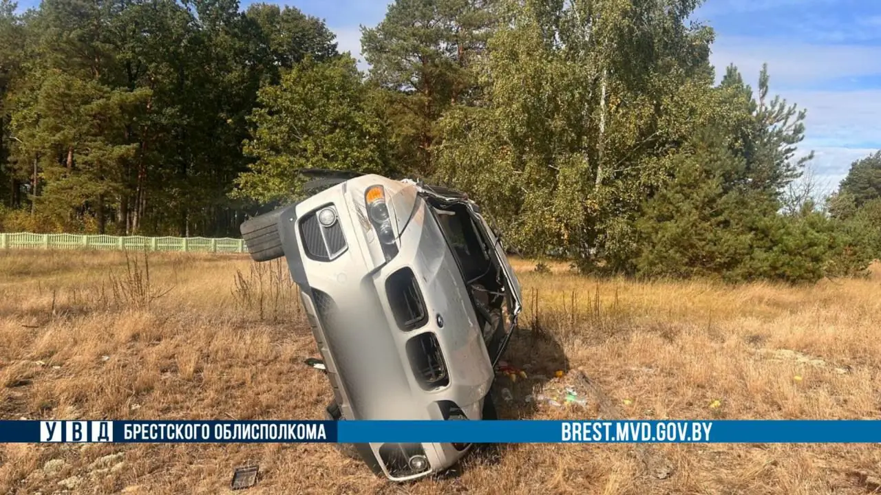 26-летний водитель BMW погиб в ДТП в Лунинецком районе