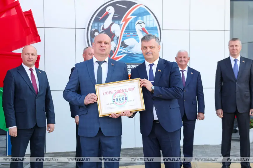 В Ганцевичах открыли новый спорткомплекс — что ждёт посетителей внутри