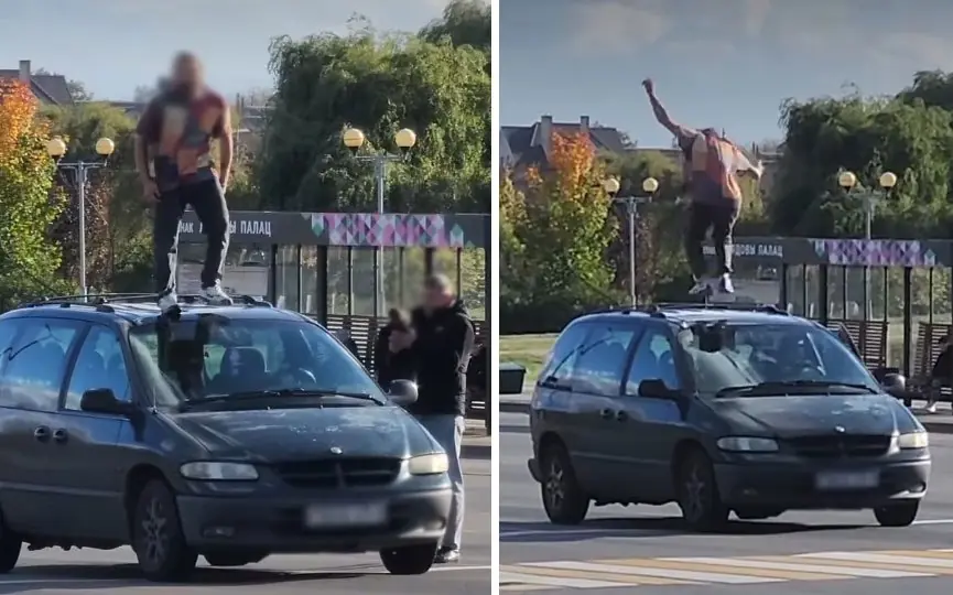 В Барановичах мужчина устроил переполох на дороге