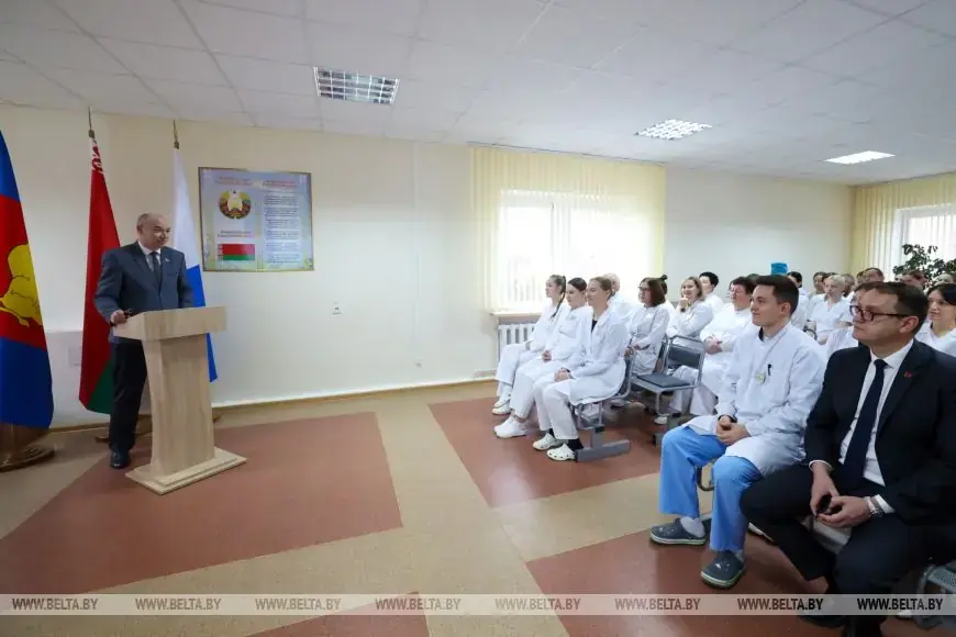 Министр здравоохранения приехал в Жабинку — чему уделили особое внимание