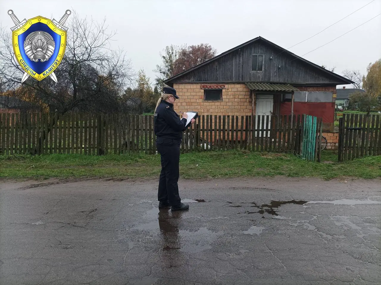 В Столинском районе возбуждено уголовное дело об убийстве матери и двух её сыновей