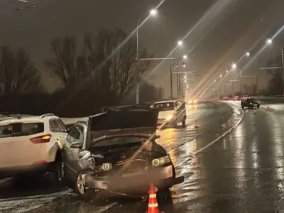 В Бресте произошло ДТП с участием нескольких автомобилей