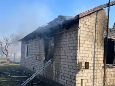 На пожаре в Брестском районе женщину спас племянник