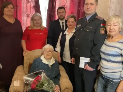 Вековой юбилей отметила 100-летняя жительница Бреста