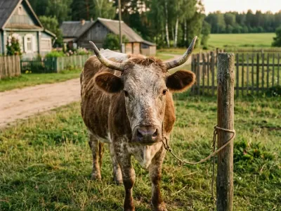 Необычная корова-долгожитель с нежной кличкой живет в Беларуси