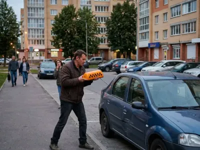 В Бресте пьяный мужчина напал на такси