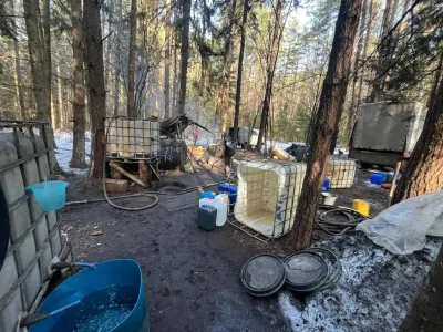 У белоруса нашли самогонный аппарат и около 23 тонн браги