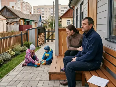 История одной семьи из Беларуси, которая формально обеспечена жильем, а фактически — ютится