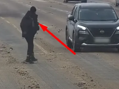 Белорус оставил открытую машину с товаром на 100 тысяч и убежал