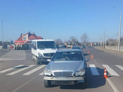 В Бресте Mercedes сбил 8-летнего мальчика