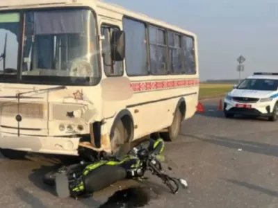 Подробности аварии с мотоциклистом под Брестом