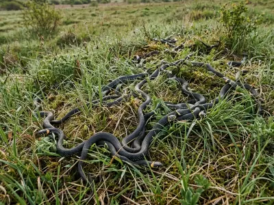 В Беларуси проснулись змеи — видео