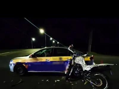 Под Брестом такси не пропустило мотоцикл — подробности ДТП