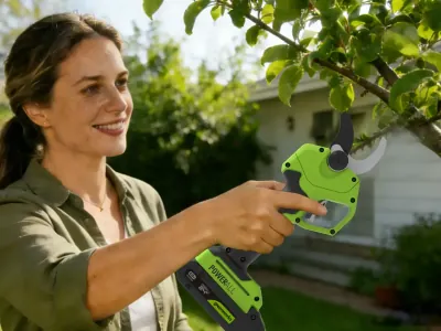 Секатор аккумуляторный Greenworks PR24320 — инновационное решение для дачников и садоводов