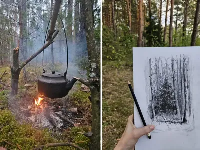 Белоруска бросила офис и уехала в лесной домик без печки — и не пожалела