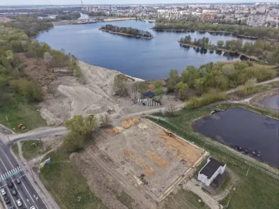 Новый пляж и реконструкция моста через Мухавец: как меняется Брест с высоты птичьего полёта