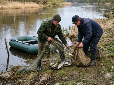 Браконьеры думали, что их никто не видит — но фотоловушки не спали: улов обошёлся в 17 тысяч рублей