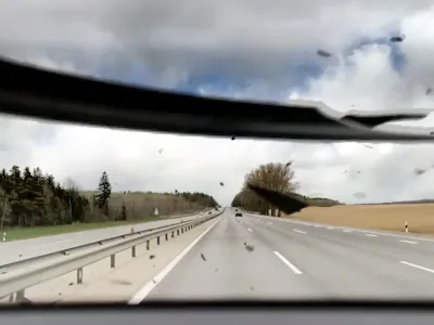 Секунда — и трещина в лобовом: водитель ищет Peugeot, который обошёлся ему в 5000 рублей