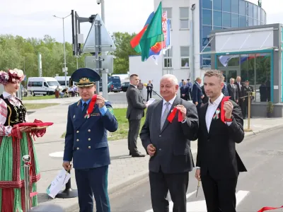 Обновленную зону ожидания открыли перед пунктом пропуска «Брест»