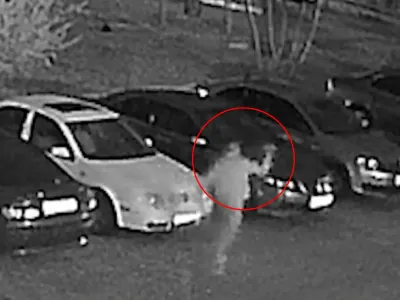 В Берёзе 28-летний «футболист» разнёс уличные светильники — есть видео