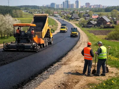 В Беларуси к каждому агрогородку проложат дорогу с твёрдым покрытием в этом году — Минтранс