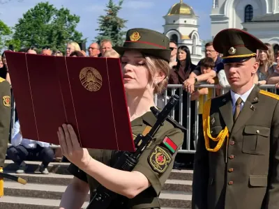 Более тысячи новобранцев приняли присягу в Брестской крепости — как это было