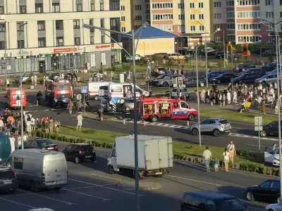 Читатель: Серьёзное ДТП произошло в Бресте на пересечении улиц Махновича и Сальникова