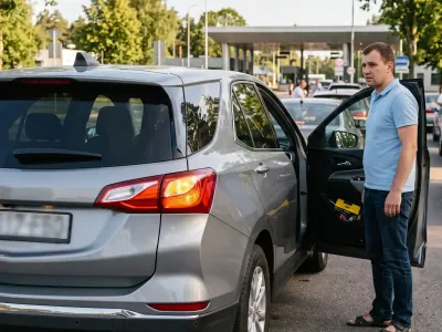Польша перестала пропускать через границу автомобили с красными поворотниками?