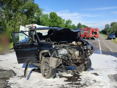 В Пинском районе УАЗ столкнулся с Peugeot: подробности ДТП