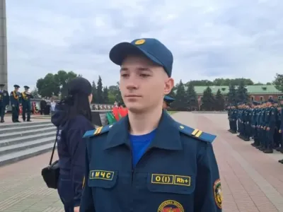 В Брестской крепости присягу приняли 49 новобранцев МЧС — что они сказали