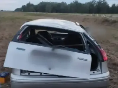 Fiat съехал в кювет и перевернулся в Пинском районе — что произошло за секунды до этого