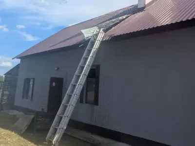 В Кобринском районе горела баня