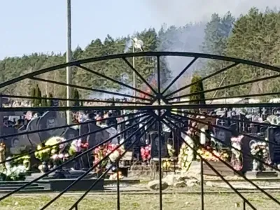 Читатель: Сегодня что-то горело возле Северного кладбища в Бресте